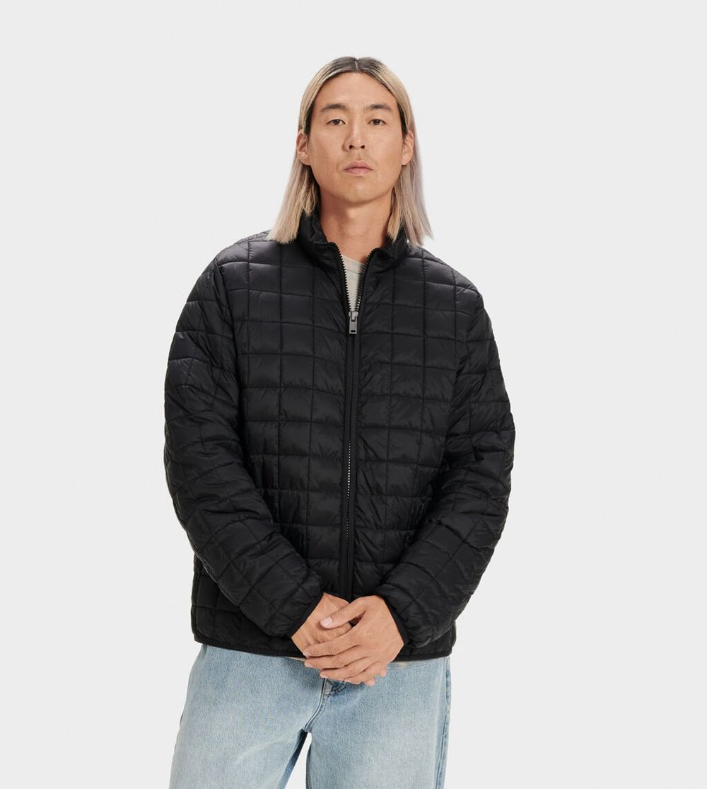 Ugg Jackets Canada - Ugg Men's Joel Packable Quilted Black